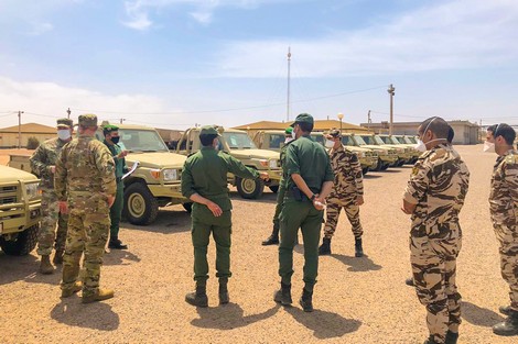 الولايات المتحدة الأمريكية تسلم المغرب مركبات عسكرية متخصصة