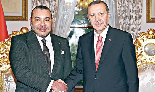 اجتماع قمة بين الملك محمد السادس وأردوغان لبحث الشأن الليبي !