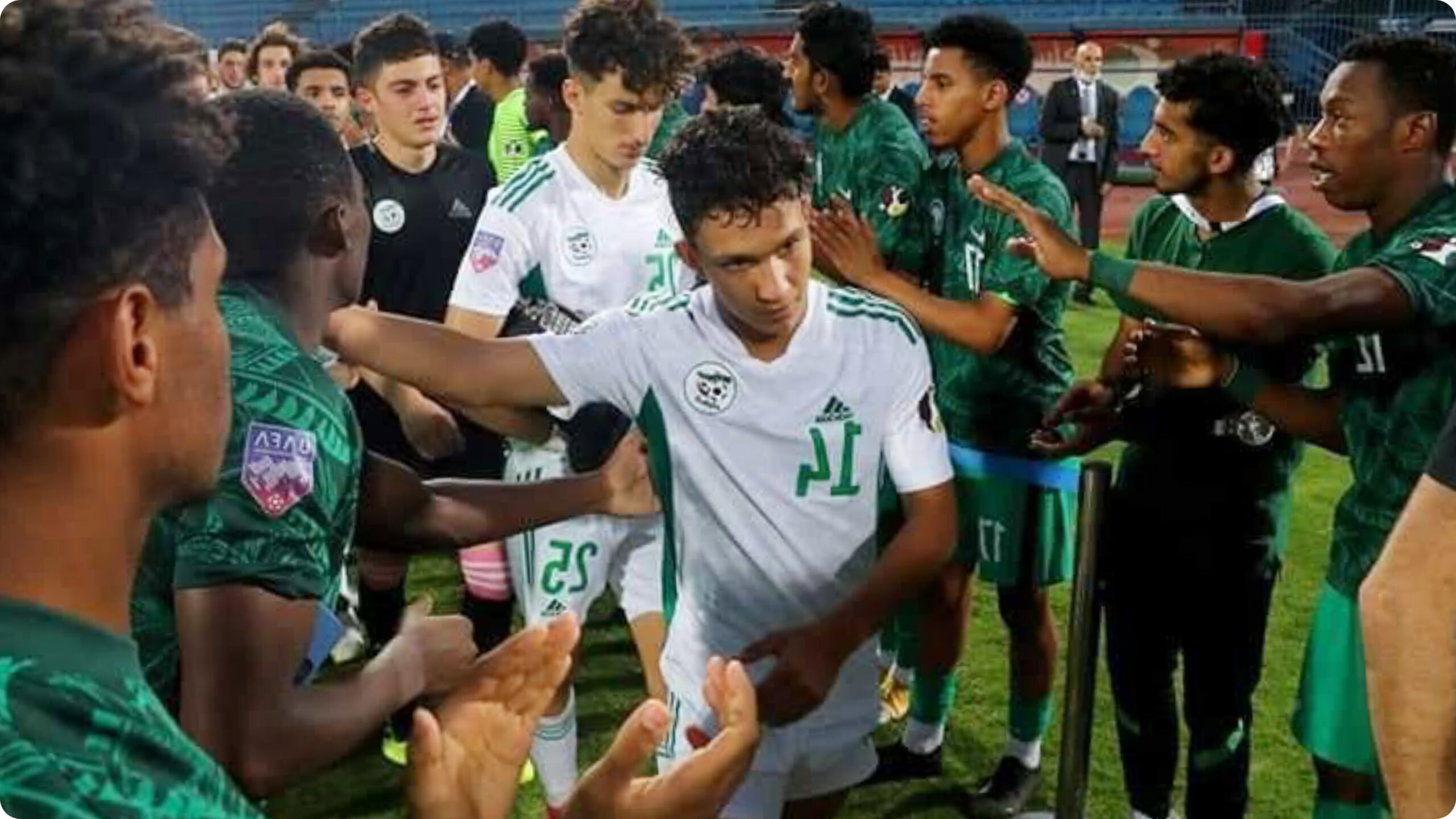 المنتخب السعودي يكبد هزيمة ساحقة للمنتخب الجزائري بكأس العرب للشباب