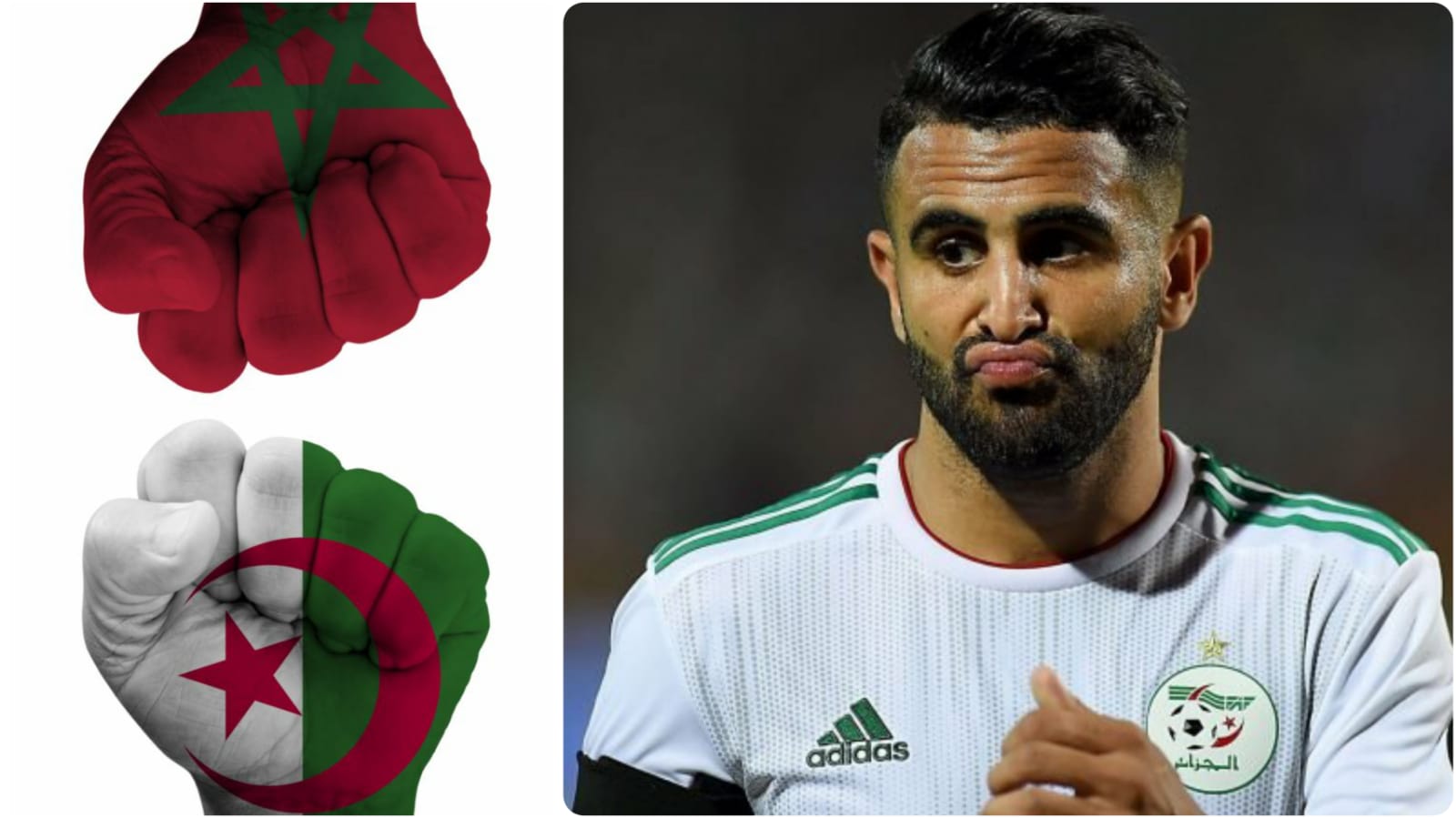 رياض محرز: الجزائر جزء مني وننتظر تشجيعات المغاربة لحسم بطاقة التأهل لكأس العالم