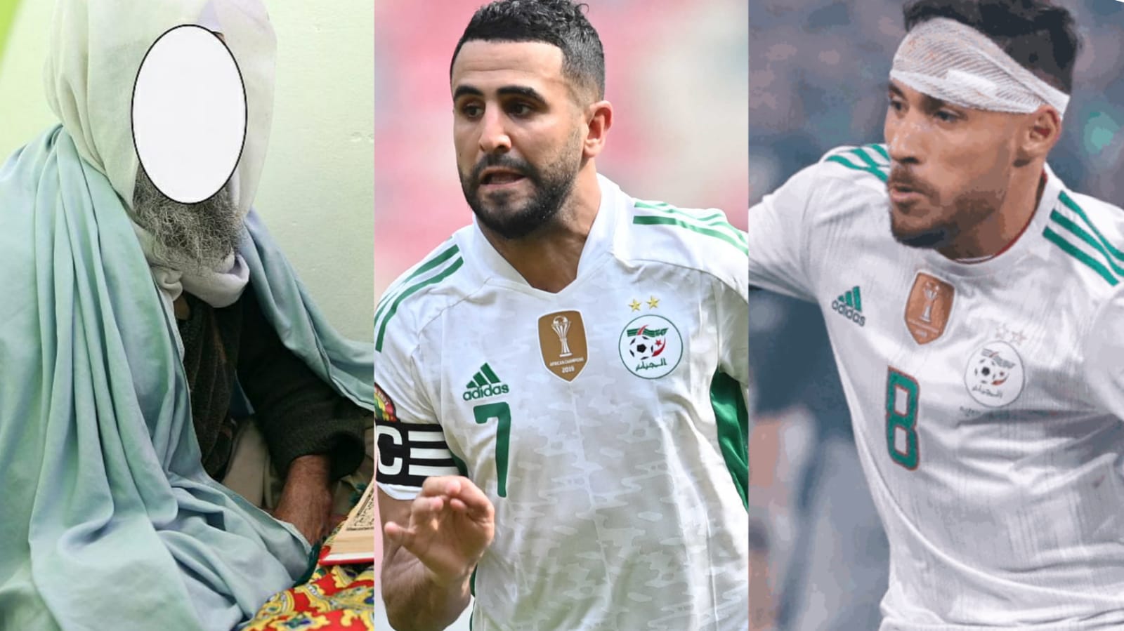 المنتخب الجزائري يستعين براقي لإجراء الرقية الشرعية على اللاعبين
