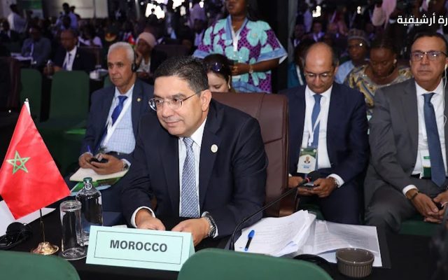 بوريطة ولافروف، وزير الشؤون الخارجية ناصر بوريطة