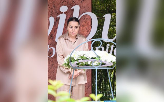 الأميرة للا أسماء خلال زيارتها إلى كيغالي