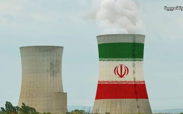 وساطة قطرية بين إيران وأمريكا: برج تبريد بعلم إيران